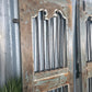 Vintage Pair of Rustic Indian Wooden Iron Doors Garden Gates Room Divider Screen