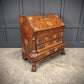 Dutch Marquetry Inlaid Walnut Art Deco Bureau