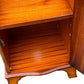 Vintage Georgian style Yew media unit / bedside chest