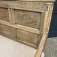 18th Century Antique Carved Bleached Oak Bench