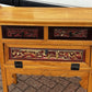 Oriental Console Table With 2 Drawers And A Cupboard.