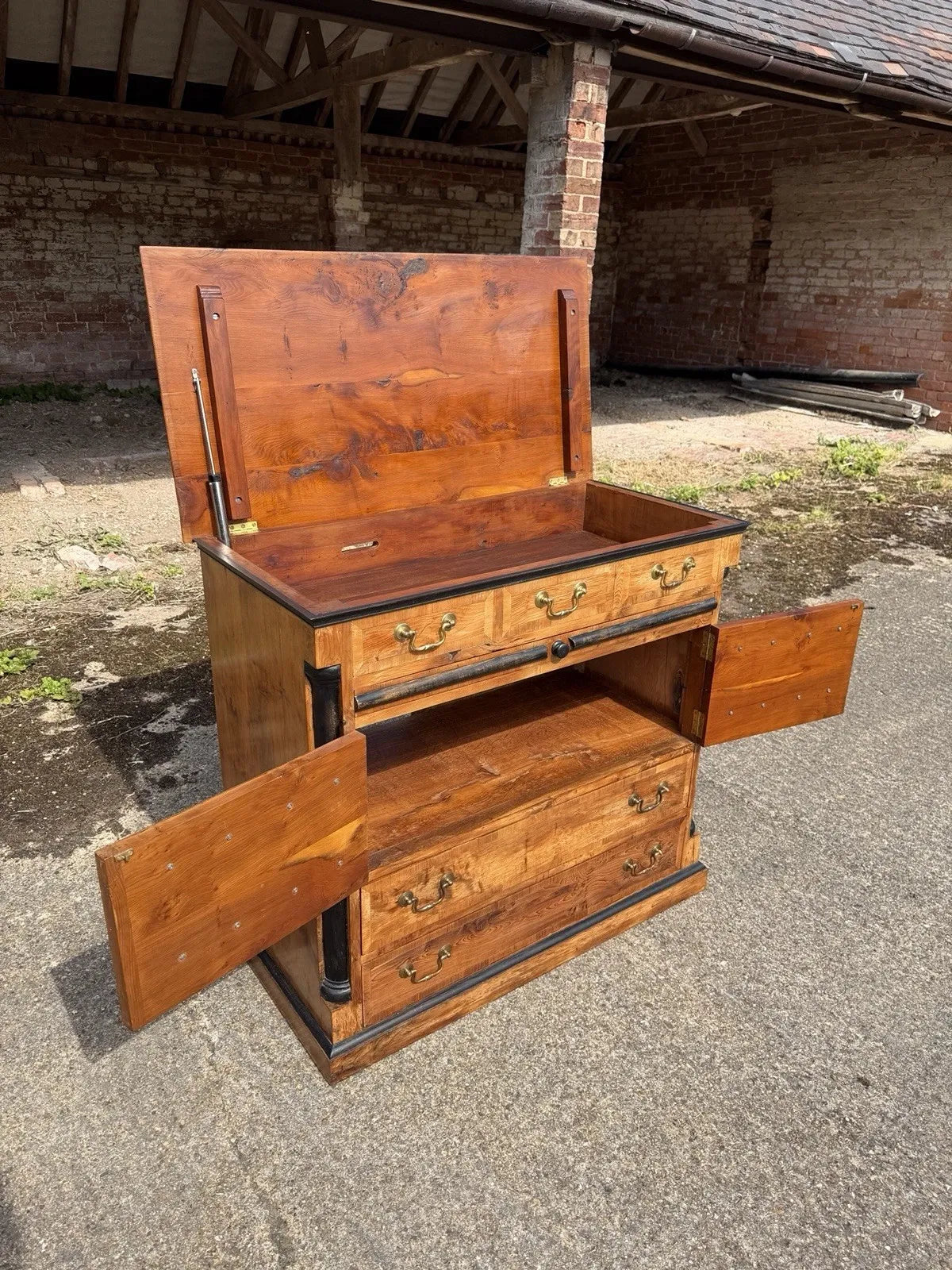 Vintage Unique Chest Of Drawers Sideboard By John Nethercott
