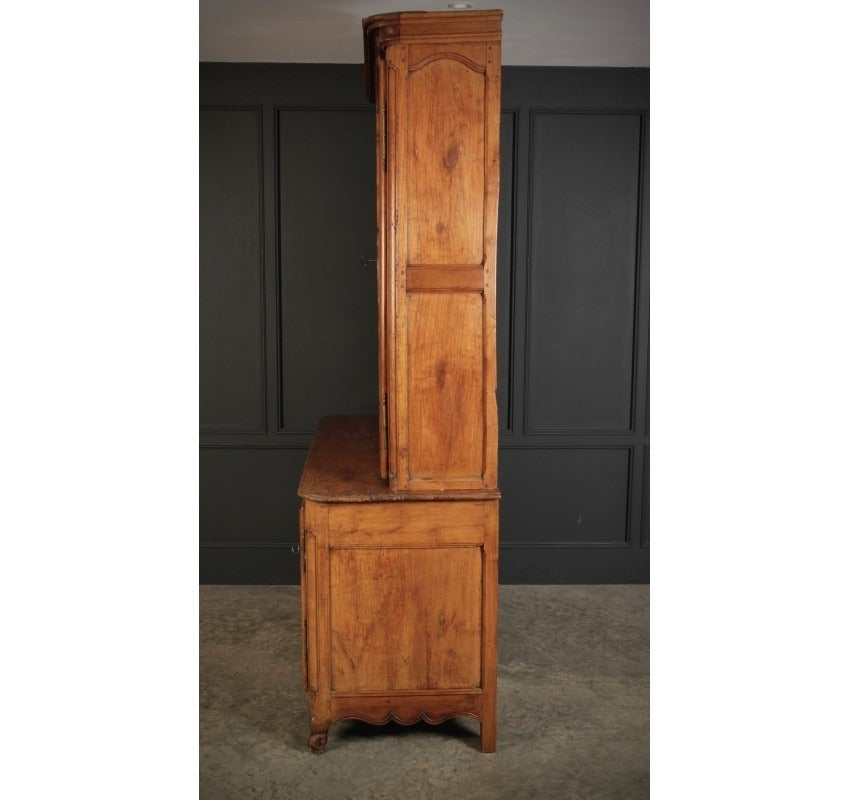 Large 18th Century Cherry Wood Vintage Cupboard