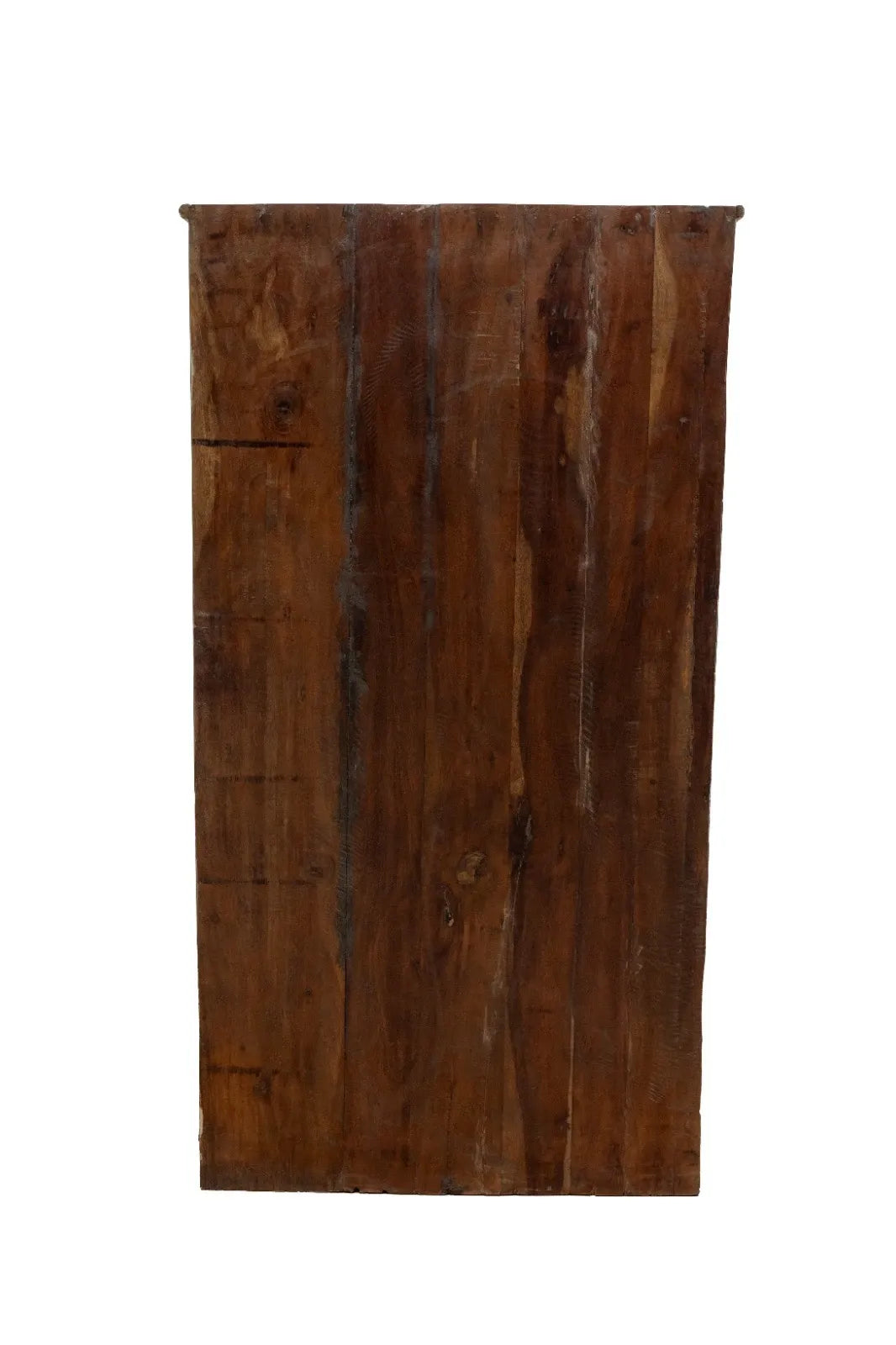 Large Vintage Colonial Indian Hardwood Wardrobe Houskeepers Cupboard