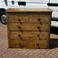 Vintage Victorian Chest Of Drawers With Original Painted Finish, Very Impressive.