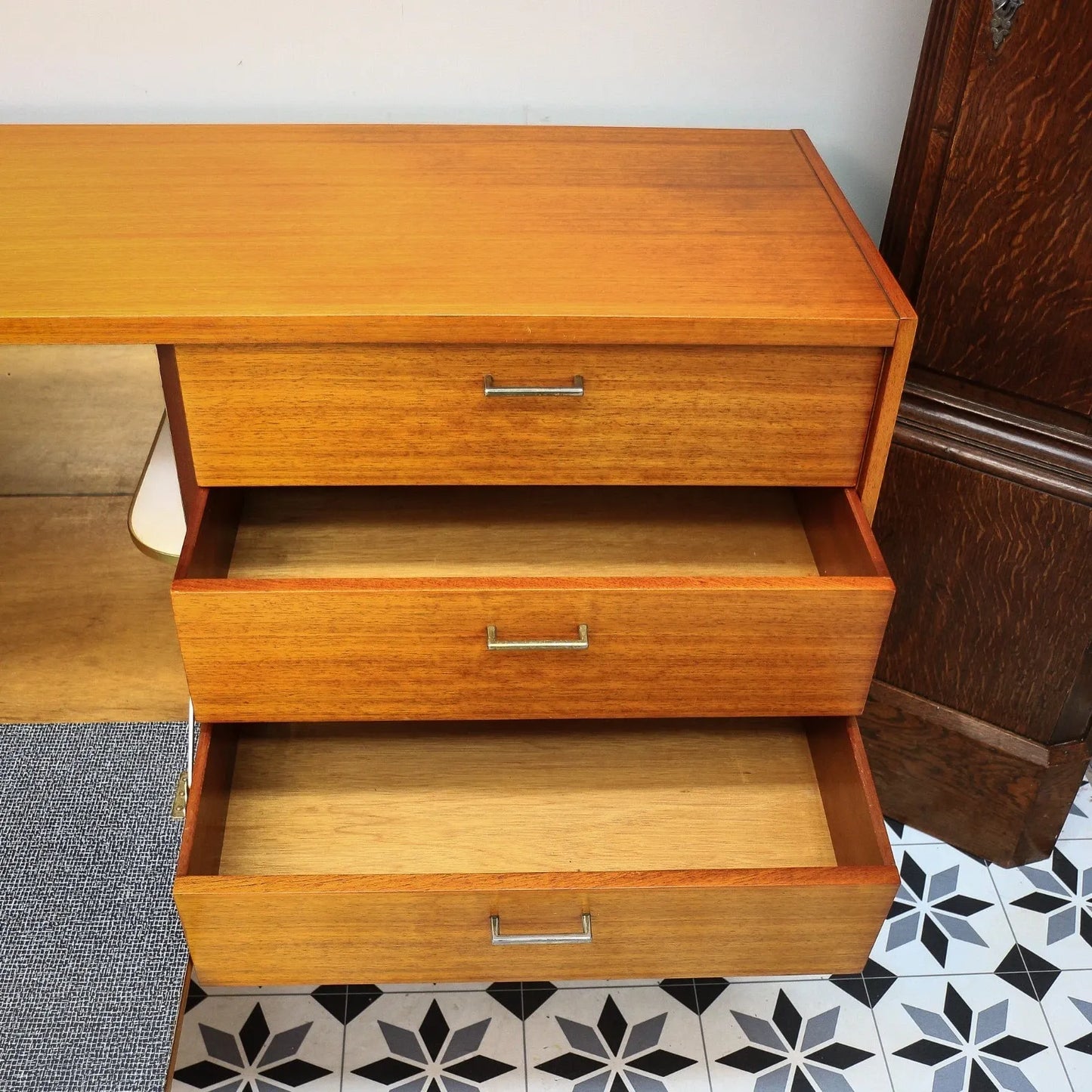 Wrighton Teak Sideboard with Drinks Cabinet Mid Century Retro 1960s