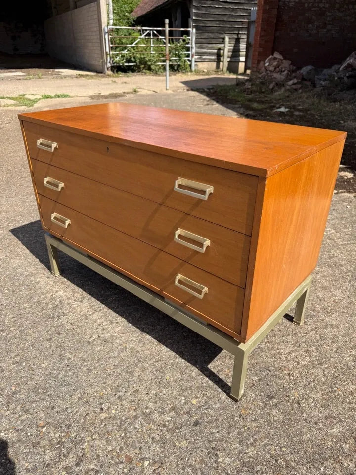 Vintage G Plan Limba E Gomme Mid Century Retro Teak MCM Chest of Drawers