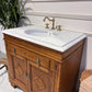 Traditional Bathroom Vintage Vanity Unit - James VI