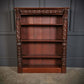 William IV Mahogany Open Antique Bookcase