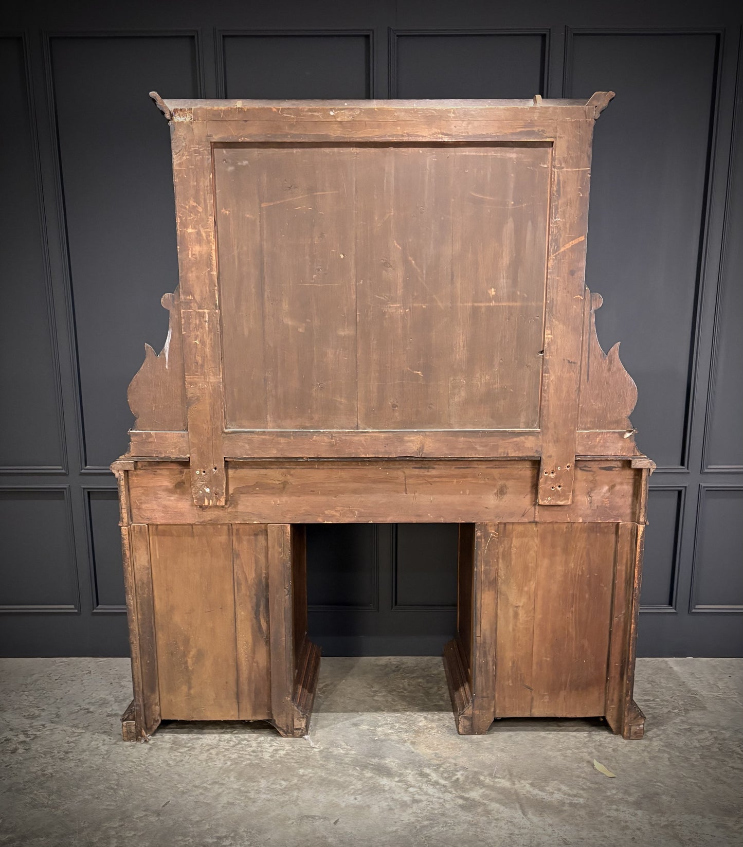 Carved Antique Oak Sideboard