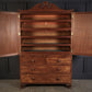 Late Regency Mahogany Linen Press