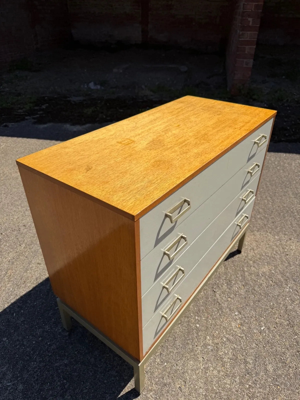 Vintage G Plan Limba E Gomme Mid Century Retro Teak MCM Chest of Drawers