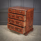 William & Mary Oyster Veneered Art Deco Chest Of Drawers