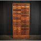 Large Fruitwood Vintage Haberdashery Chest