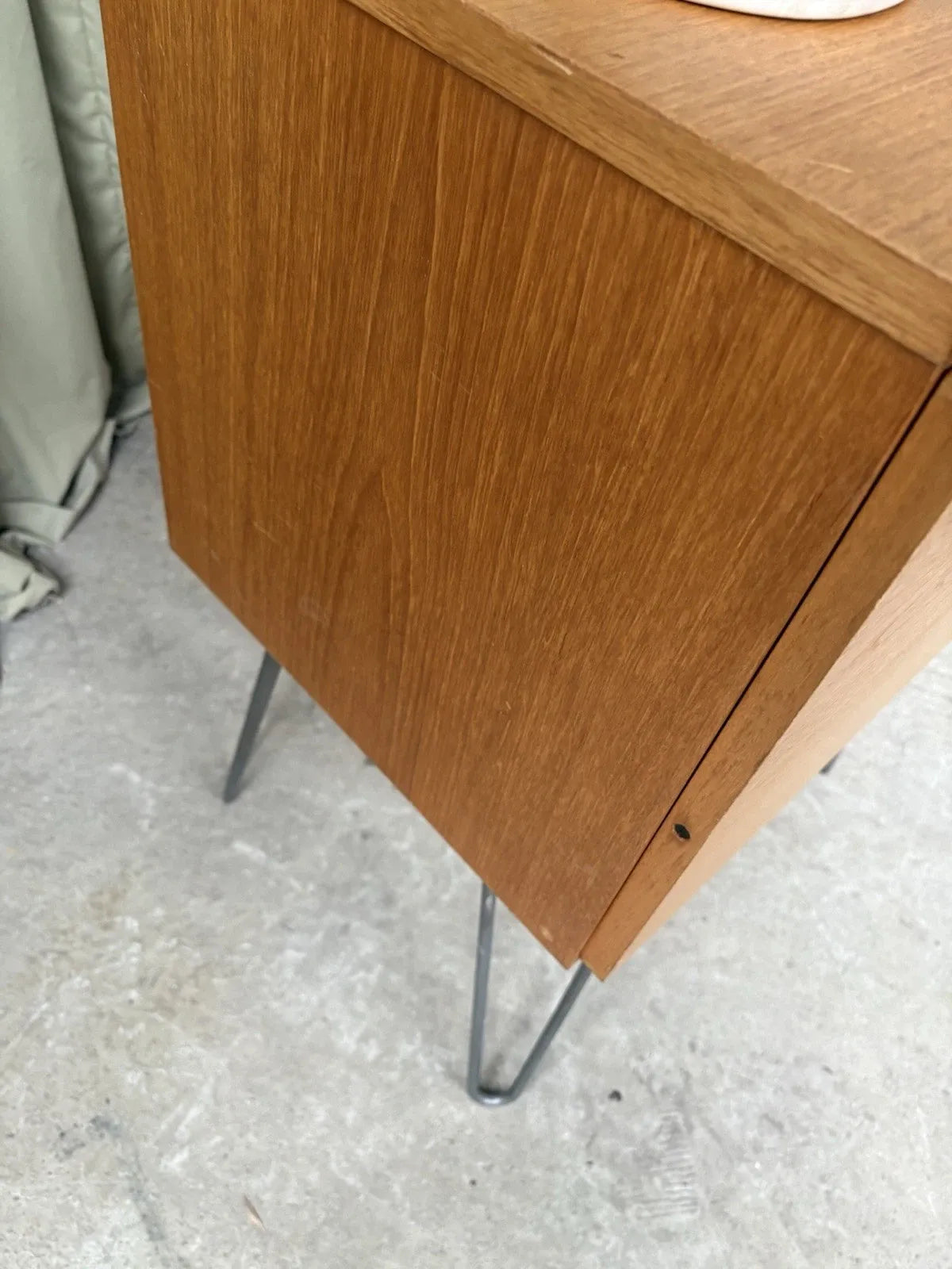 Vintage Mid Century Small Media Cabinet Scandi Danish Retro R1133