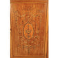 Vintage Edwardian Marquetry Inlaid Mahogany Glazed Display Cabinet
