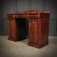 Flame Mahogany Vintage Pedestal Sideboard