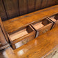 Large Antique Style Solid Oak Hand Made English Country Farmhouse Dresser