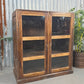 Vintage Reclaimed Indian Freestanding Kitchen Bathroom Drinks Display Cabinet