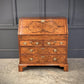 Queen Anne Art Deco Figured Walnut Writing Bureau