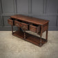Rustic Oak Vintage Sideboard