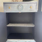 Vintage Tallboy Cabinet: Hand Painted Blue
