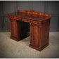 Flame Mahogany Vintage Pedestal Sideboard