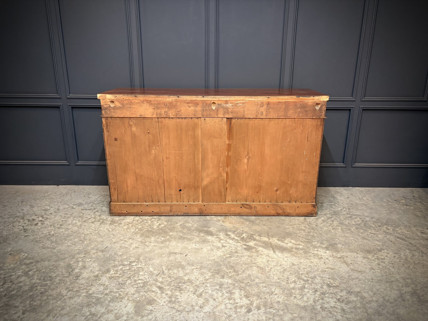 Vintage Victorian Mahogany Sideboard, 1800s