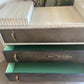 Mid Century Hand Painted Low Chest of Drawers: Bronze Glaze