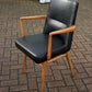 Mid Century Retro Pair Of Library Armchairs