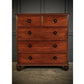 2 Piece Anglo Indian Large Vintage Military Chest Of Drawers