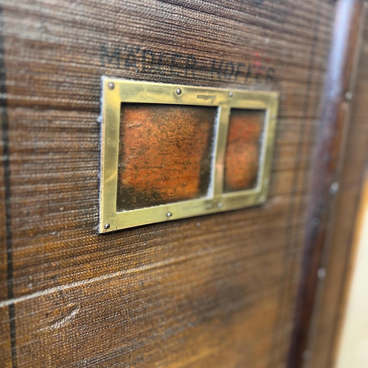 Wardrobe Chest - luxury travel trunk - 1920s bespoke exploring