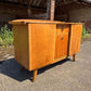 Vintage Mid-Century Art Deco Scandinavian Style Retro Sideboard Drinks Cabinet