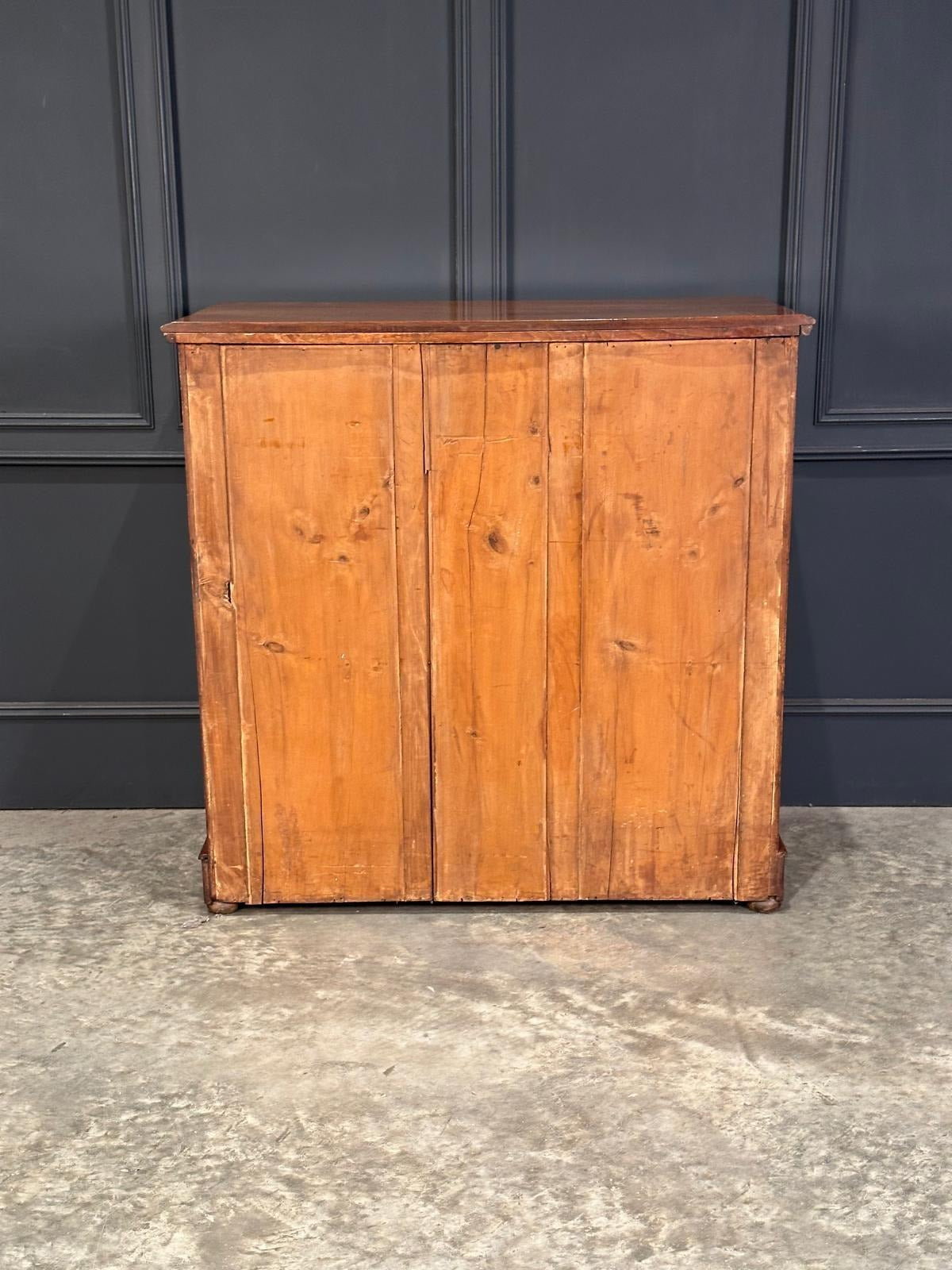 Vintage Victorian Mahogany Chest Of Drawers
