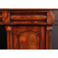 Flame Mahogany Vintage Pedestal Sideboard