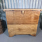 Vintage Reclaimed Rustic Indian Solid Wooden Dowry Chest Coffee Side Table Trunk