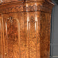 Large Victorian Bow Front Walnut Art Deco Wardrobe