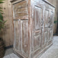 Vintage Wooden House Keepers Linen Cupboard Sideboard Tv Unit