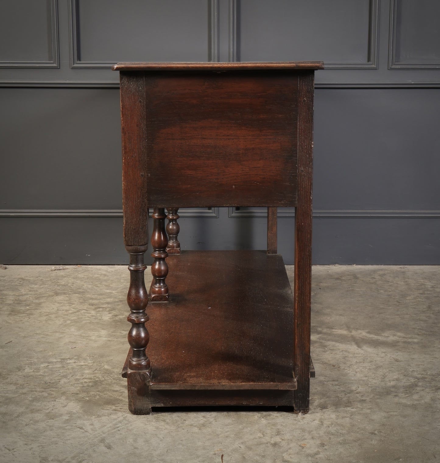 Rustic Oak Vintage Sideboard