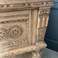 Carved Bleached Antique Oak Carved Sideboard