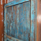 Blue Vintage Indian Glazed Colonial Wooden Kitchen Bathroom Drinks Cocktail Cabinet