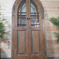 Gothic Antique Rustic Indian Arched Window Shutter Home Garden Mirror