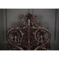 Magnificent Burmese Carved 3 Tier Buffet