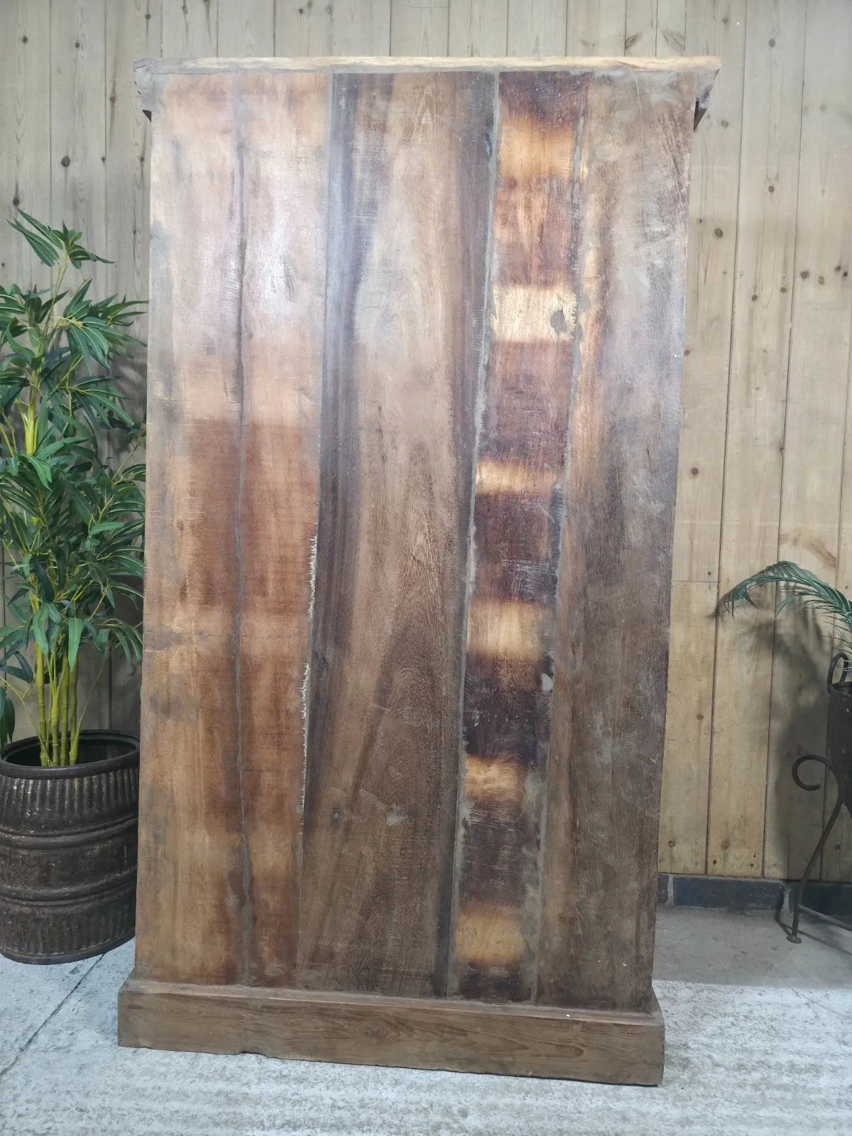 Vintage Rustic Wooden Free Standing Cupboard Drinks Cabinet