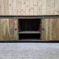 Vintage Reclaimed indian Solid Wooden Sideboard Tv Unit Display Cabinet