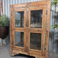 Vintage Drinks Display Cabinet Reclaimed Indian Freestanding Kitchen Bathroom
