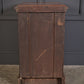 Large Pair Of Vintage Figured Walnut Pedestal Cabinets