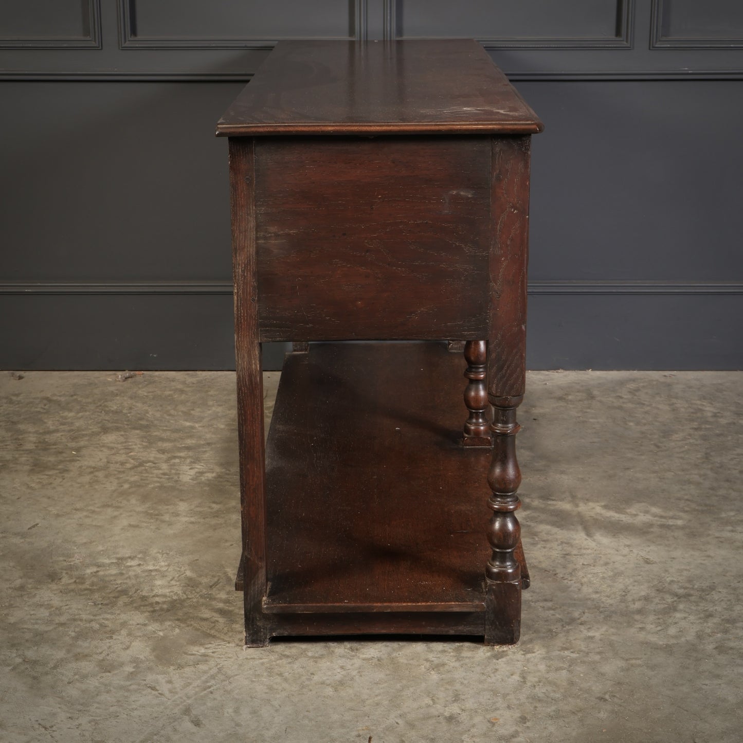 Rustic Oak Vintage Sideboard