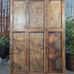 Vintage Reclaimed Indian Free Standing Solid Wooden House Keepers Linen Cupboard