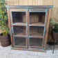 Vintage Reclaimed Indian Freestanding Kitchen Bathroom Drinks Display Cabinet